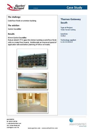 SoundBar - Timber Framed (Thames Gateway) CS014