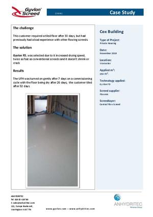 FD - Private Housing (Cox Building) CS036