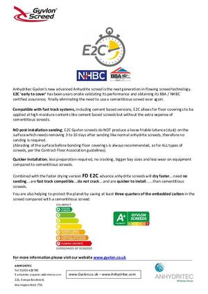 E2C Early to Cover